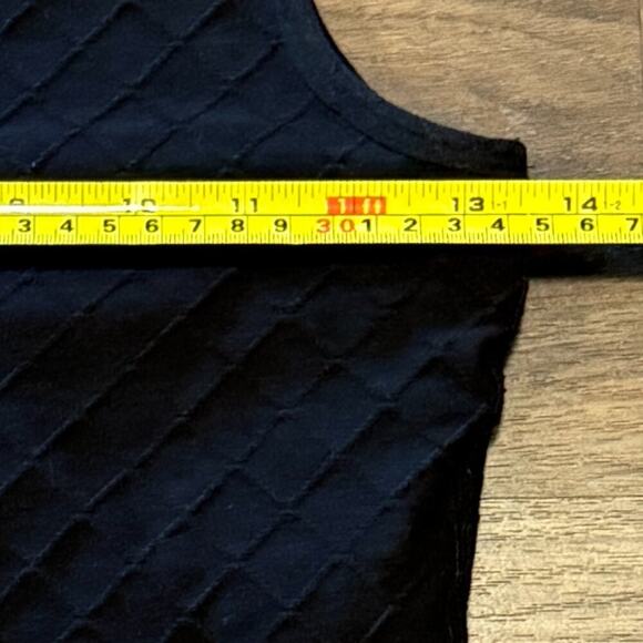 Beyond Yoga Black Diamond Quilted Textured Crop Tank Top Size S - Picture 5 of 6